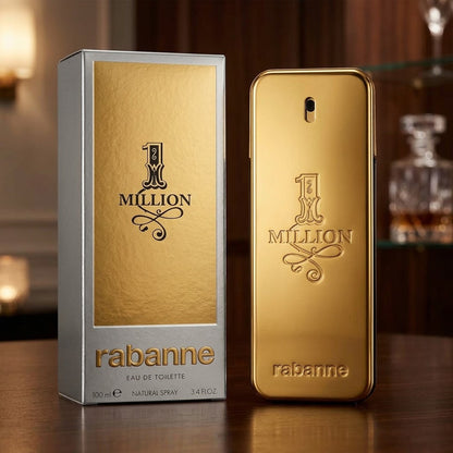 Paco Rabanne 1 Million Eau de Toilette – 3.4 fl. oz. Men’s Fragrance